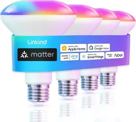 LS0101911266 LINKIND Matter Smart Light Bulb Recessed Recess