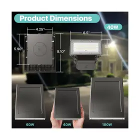 LZ-WE40W-PS-2 LITEZONE Led Wall Pack Etl Dimmable #2