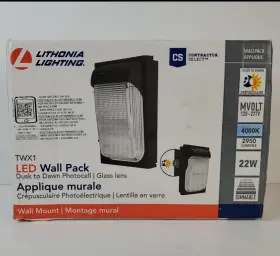 TWX1 LITHONIA LIGHTING Led Pe Ddbtxd Wallpack