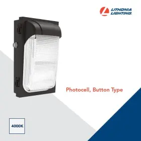 TWX1 LITHONIA LIGHTING Led Pe Ddbtxd Wall Pack Light Glass #3