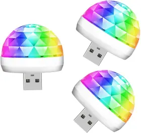 708082108545 LMAYTECH Usb Mini Disco Ball Lights Dj