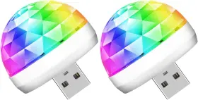 708082108552 LMAYTECH Usb Mini Disco Ball Lights Sound Dj