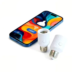 BA202W-V3 LORATAP Smart Wi Fi Light Bulb Socket Adapter Voice