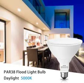 PAR38-2 LOXYEE Led Flood Light Bulbs Pack Dimmable #2