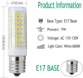 445002239264 LTYY Led Bulb Dimmable Halogen #3
