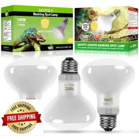 B0BMPYMHMN LUCKY HERP Pack Reptile Heat Lamp Bulb Safer Amph