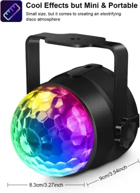 713463433758 LUDITEK Sound Lights Remote Dj Lighting Disco #3