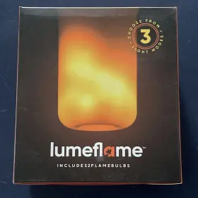 810037741551 LUMEFLAME Double Pack Ultra Realistic Flickering