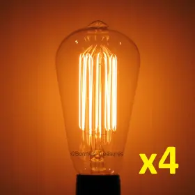 L4099 LUMIN Edison Bulb Marconi Antique Filament Dent