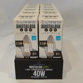 098197905550 LUMINANCE Nostalgia Led Bulb Watts Base