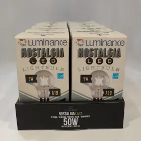 L7506 LUMINANCE Pack Led Nostalgia Filament Light Bulb