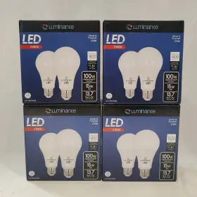 L7726-1-2PK LUMINANCE Led Light Bulb Lamp Base