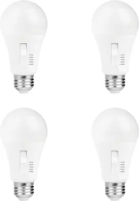 5.5WE26D4PK LUNO Dimmable Led Bulb Pack