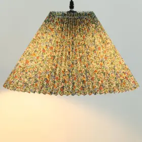 B0DSFQDKV2 LUOFULONG Pleated Lamp Shade Arc Arched Floor