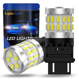 Lupuauto 111700103 3157 Led Bulbs White 3056 3057 3047 Bulb For Brake Lights Backup Revers
