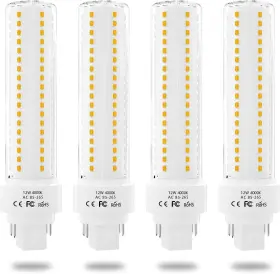 056776436579 LUSTALED Led Base Light Bulb Pl Retrofit Recess