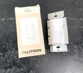 Dvfsq-f-wh LUTRON Diva Single Pole Fan Control