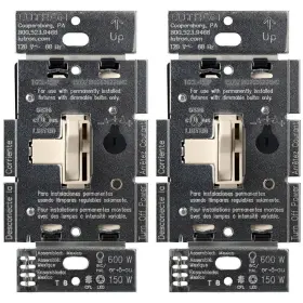 TGCL-2PK-LA LUTRON Toggler Led Dimmer Switch Dimmable Bulbs