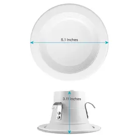 LR23790-16PK LUXRITE Recessed Recess Lighting Retrofit Trims #2