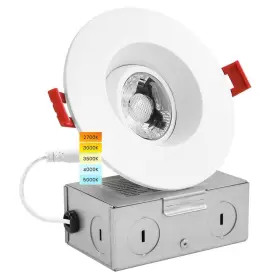 LR23268-4PK LUXRITE Canless Recessed Recess Light Box Cct
