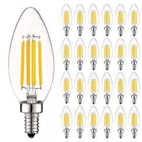 B08DG6GCGY LUXRITE Candelabra Led Bulb Eq Bright