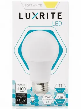 LR21430 LUXRITE Dimmable Led Bulb