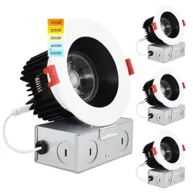 LR24950 LUXRITE Led Recessed Recess Light Box Selectable