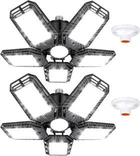 725786193325 LUYATA Led Garage Pack Ceiling Light