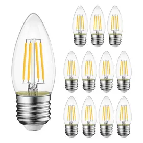 976222800824 LVWIT Led Filament Bulb Candelabra Base Pack