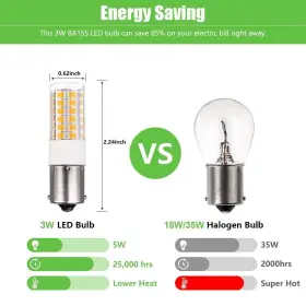 737590321092 MAKERGROUP Single Contact Bayonet Led Light Bulb #2
