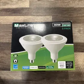 PAR38 MAXLITE Pack Led Flood Light Bulbs Weatherproof