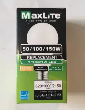 21A21-3W27 MAXLITE Led Light Bulbs #2
