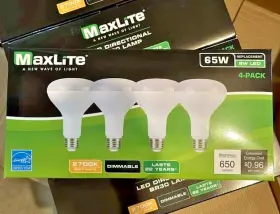 8BR30D27 MAXLITE Led Bulbs Dimmable Energy Saver
