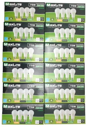 E10A19D27-4P-WS1 MAXLITE Bulbs Standard Dimmable