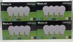 E13A19050 MAXLITE Dimmable Led Light Bulb Pack