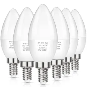 NC-06C37-5000K-6 MAXVOLADOR Led Candelabra Light Bulbs