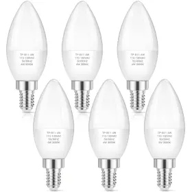 NC-4WC37-3000K-6 MAXVOLADOR Led Candelabra Light Bulbs