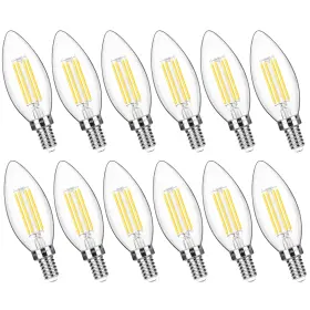 Maxvolador Nc-b11-n0440-n12 E12 Led Candelabra Light Bulb 40w Equivalent B11 Chandelier Bulbs 500lm Neu