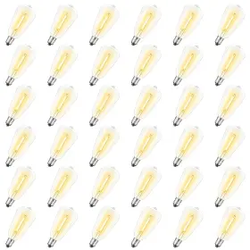 Maxvolador Nc-st38-2700k-36 36 Pack St38 Led Replacement Bulbs For Outdoor String Light E12 Shatterp