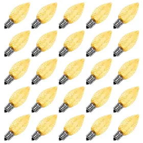 MC706WWW25P MECONARD Led Christmas Light Bulbs Shatterproof