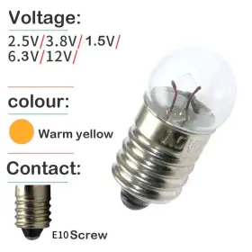 729388732036 MEETOOT Mini Light Bulbs Physical Electrical #2