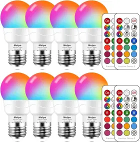 MEFA08030301 MELPO Led Changing Light Bulb Remote Control