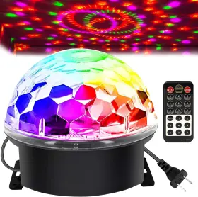 791258363213 MEMZUOIX Disco Ball Dj Strobe Light Sound