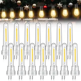 Meonum Xu-meonum-1142 14-pack S14 Bulbs For Outdoor String Lights 1.7w Dimmable Led Rep