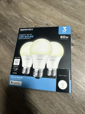 BW320-999W MERCURY Merkury Innovations Smart Led Bulb