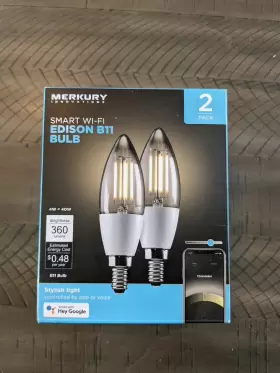 MI-BW224-999W MERKURY INNOVATIONS Smart Edison Led Candelabra