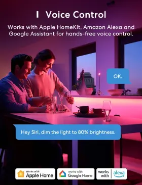 600358067306 MEROSS Smart Led Light Bulb Wifi Apple Homekit #2