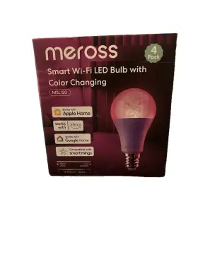 MSL120HK MEROSS Smart Light Bulb Wifi Led Apple Homekit Siri