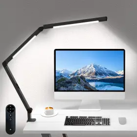 DDL-003-12W MICOMLAN Clamp Desk Lamp Office Remote Control