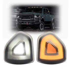 RAM1500 MINGRUI TEST Amber Led Mirror Light Turn Signal Dodge